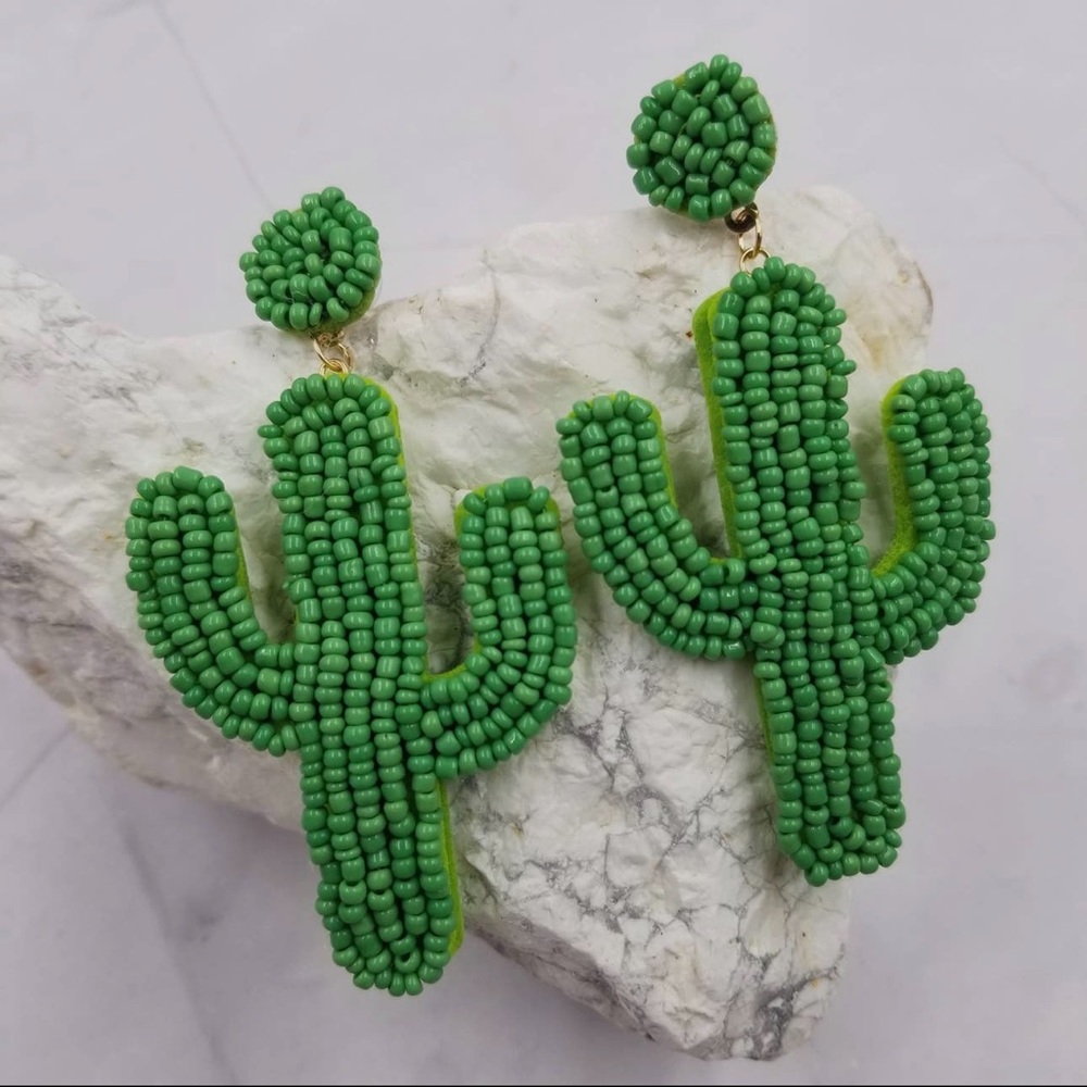 Cactus Earrings